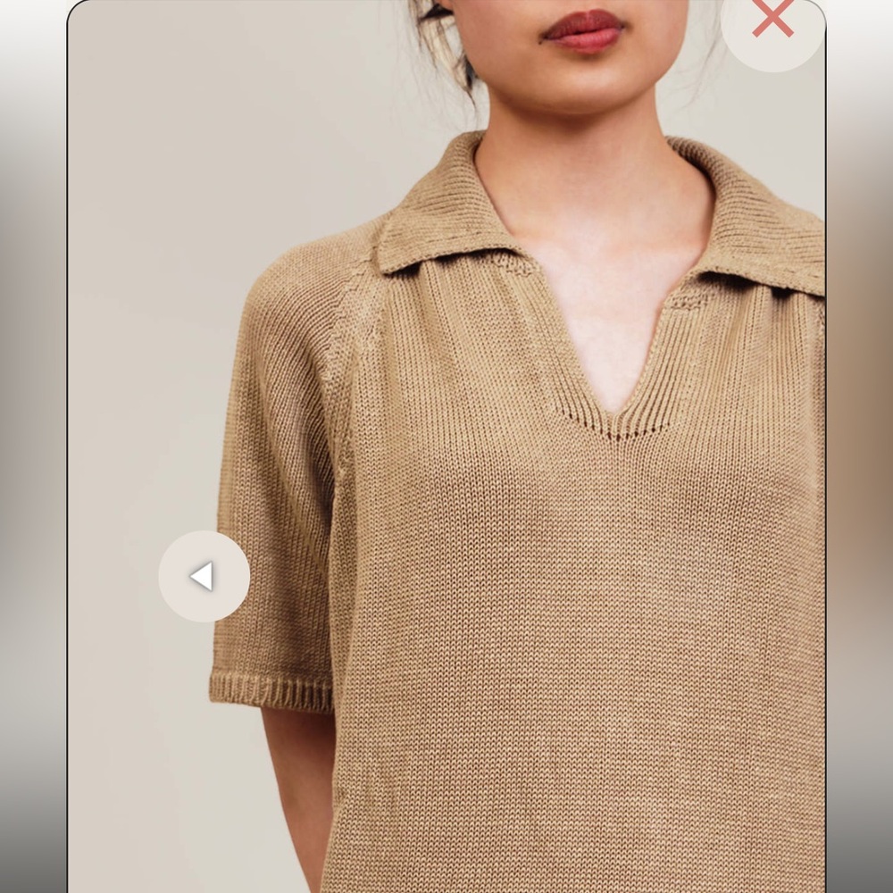 CORDERA Linen Dress in Toasted Brown - Picture 7 of 7